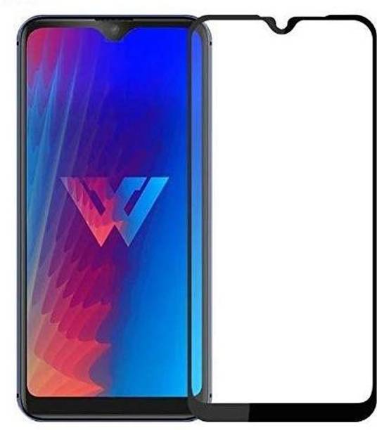 welldesign Edge To Edge Tempered Glass for Itel vision 1 pro
