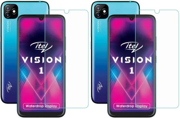 TINGTONG Tempered Glass Guard for Itel Vision 1 Pro