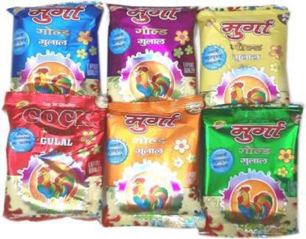 MISTERA Holi Color Powder Pack of 5
