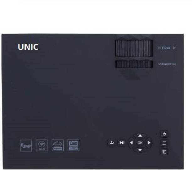 UNIC UC46 1200 lm LED Corded Portable Projector