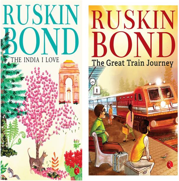 The Great Train Journey + The India I Love (Set Of 2 Books)