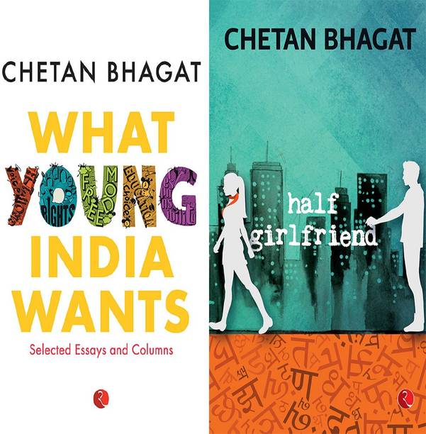 Half Girlfriend + What Young India Wants: Selected Non - Fiction (Set Of 2 Books)