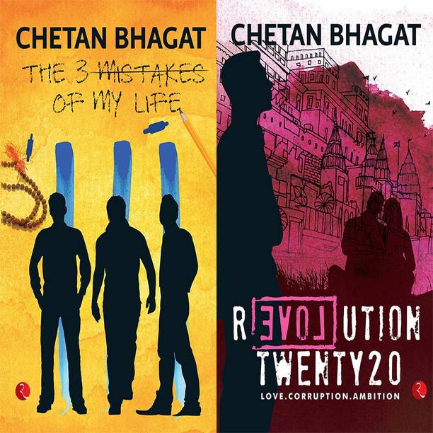 Revolution Twenty 20: Love. Corruption. Ambition + The 3 Mistakes Of My Life (Set Of 2 Books)
