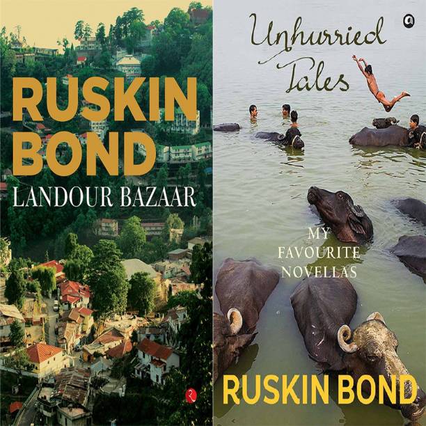 Unhurried Tales: My Favourite Novellas + Landour Bazaar (Set Of 2 Books)