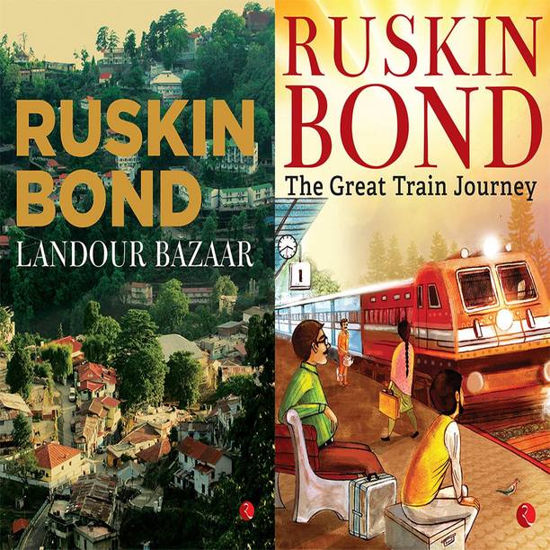 The Great Train Journey + Landour Bazaar (Set Of 2 Books)