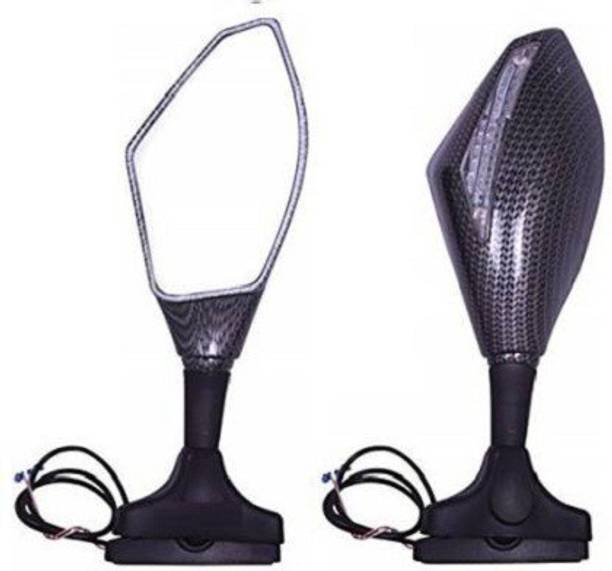 AOWBIKES Clear LED Vehicle Mirror Light