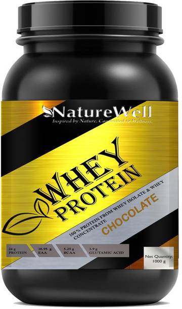 Naturewell Organics 100% Protein Powder Whey Protein Powder Chocolate Ultra Whey Protein