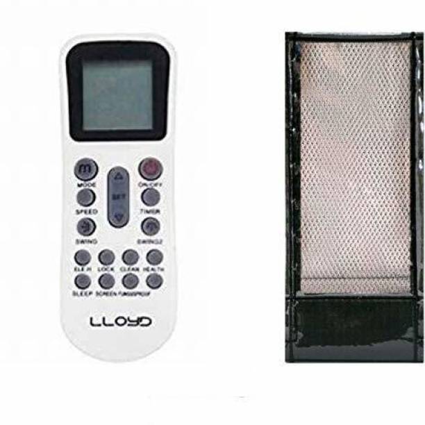 LUNAGARIYA Flip Cover for Protective Case for Lloyd AC Remote Control Pouch Cover Holder PU Leather Cover Holder.