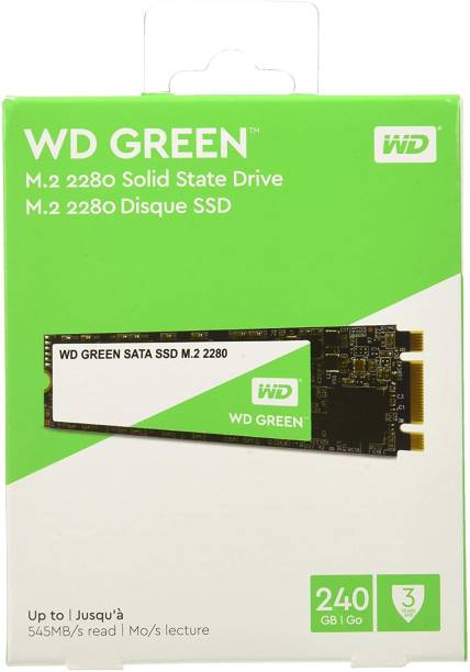 WD M.2 WDS240G2G0B 240 GB Laptop, Desktop Internal Solid State Drive (SSD) (GREEN 240 GB Laptop Internal Solid State Drive (M.2 WDS240G2G0B))