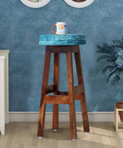 ROYAL FINISH Despeco Solid Wood Bar Stool