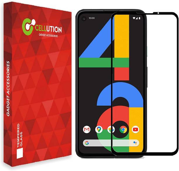 Cellution Edge To Edge Tempered Glass for Google Pixel 4a