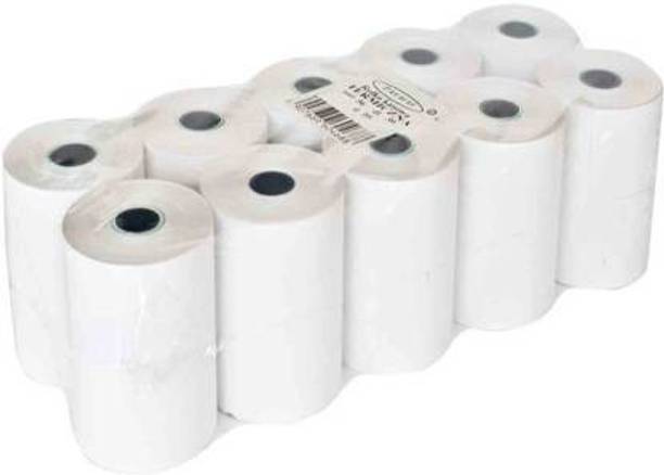 youlogic THERMAL PLAIN 58MM18MTR Thermal Paper ROLL Pack of 10 Pcs (ORIGINAL PRODUCT BUY ONLY YOUTECH STORE TO SHOPPING) box 58x18 70 gsm Thermal Paper (Set of 1, White) Thermal Cash Register Paper