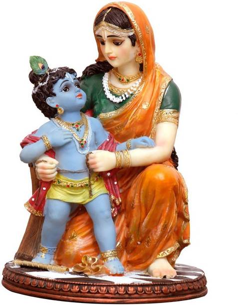 Sri Krishna Culture Big Damodar Krishna Murti God Idol Figurine Decorative Showpiece  -  20.32 cm