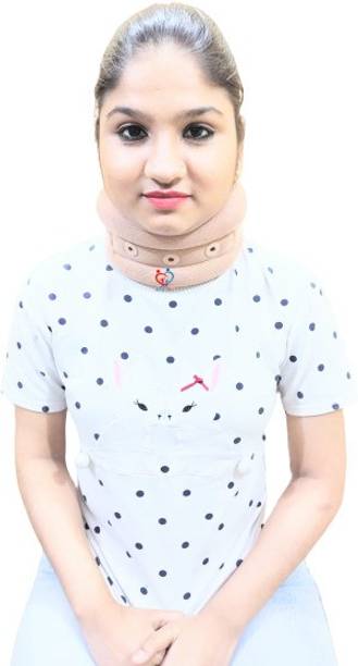 Family Line Cervical Collar Soft With Support(Immobilization,Comfort,Ventilation)-Medium Neck Support