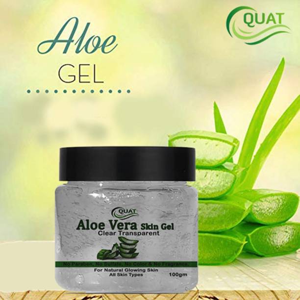 QUAT ALOEVERA skin gel for clear transparent skin with all natural ingridiant