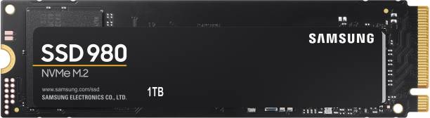 SAMSUNG 980 1 TB Laptop, Desktop Internal Solid State Drive (SSD) (MZ-V8V1T0BW)