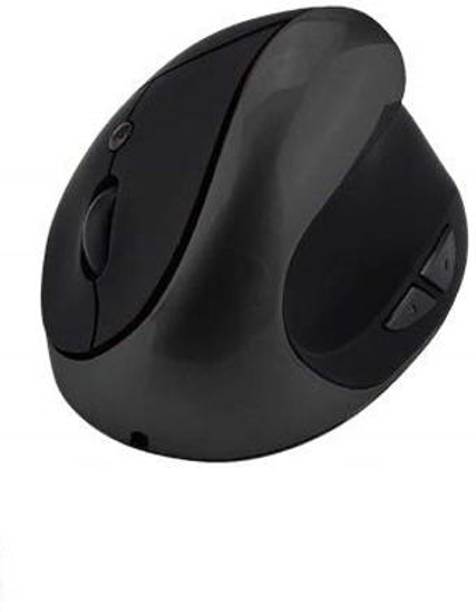 microware Wireless Mouse, Vertical Ergonomic Optical USB Rechargeable Wireless Optical  Gaming Mouse  with Bluetooth