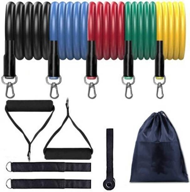 Shopeleven Fitness Gym Resistance Bands Rope Pull Exercise Training Band Yoga toning tube Resistance Tube