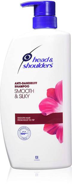 HEAD & SHOULDERS Smooth and Silky Anti Dandruff Shampoo for Softer and Smoother Hair
