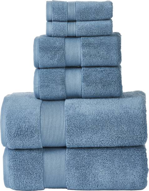 Senses Cotton 703 GSM Bath, Face, Hand Towel Set