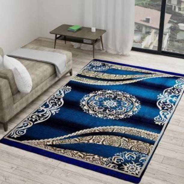 Kartikae collection Blue Velvet Carpet
