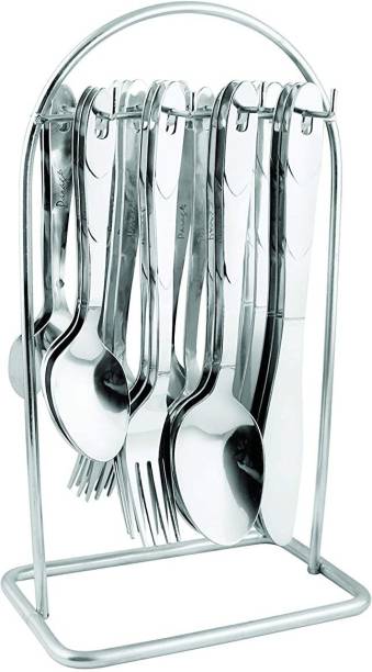 Parage Glory 25 pcs Cutlery set for dining table, Cutlery set with knife, Premium Stainless Steel Cutlery Set