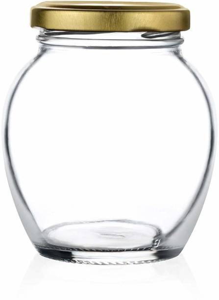 JIGSHTIAL Glass Pickle Jar  - 350 ml