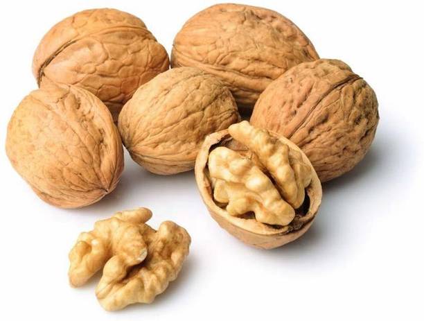 FOODCAN Walnut InShell Dry Fruits Kashmiri Akhrot withshell, 1Kg X 2 Pack Walnuts