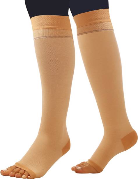 Dyna Comprezon Cotton Varicose Vein Stockings Class 2-Below Knee (Small) Supporter