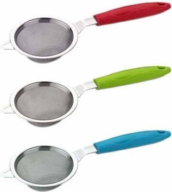 2मेक Tea And Coffee Strainer Filter with Stainless Steel Mesh Useful for tea, coffee, juices, etc. Tea / Coffee Chalni चाय की चलनी