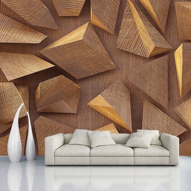 ALL DECORATIVE DESIGN Vinyl Decorative Multicolor Wallpaper