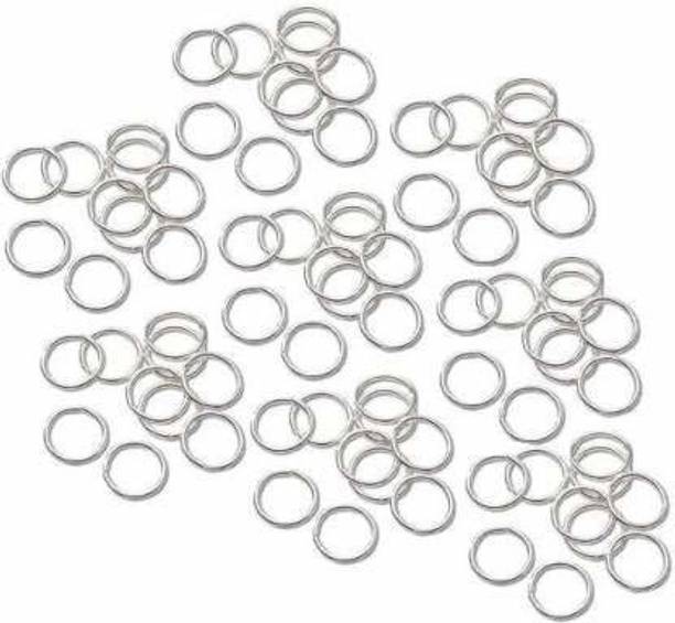 Delush Jewellery Making Silver Jump Ring for Quilling Kit, Jewellery Making Accessories Silver (250 pcs)