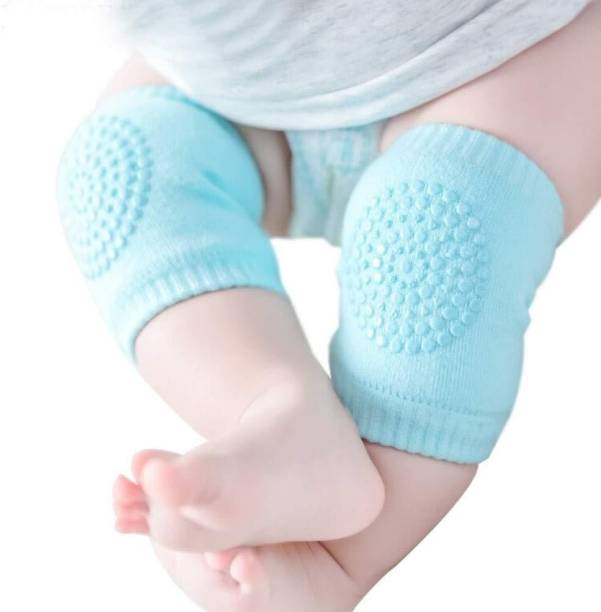Jetudoo Baby Knee Pads for Anti-Slip Padded Soft Breathable Comfortable Knee Cap Elbow Safety Protector,Knee protector,Elbow protector,( 2 piece)Toddler Wool Knit Leg Warmer (Knee Guard)(1 Pair) Multicolor Baby Knee Pads