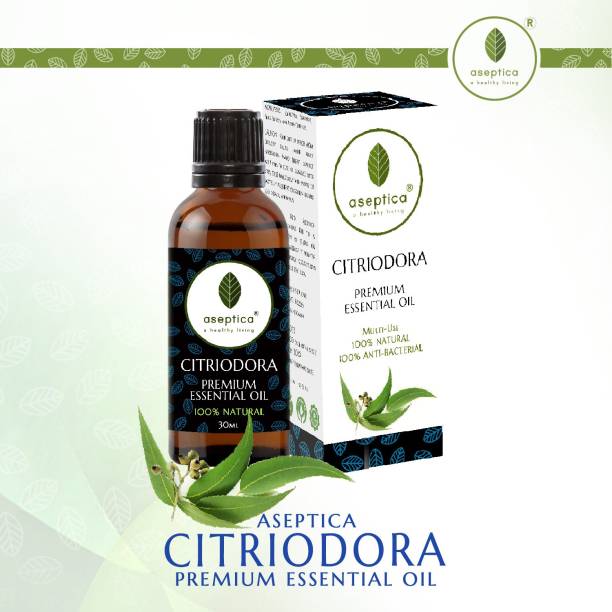 Aseptica a healthy living Citriodora Premium Pure Essential Oil For Skin & Hair Care - 30 ml