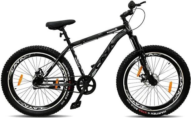 CAYA WARRIOR 26" Dual Disc, Triple Alloy Rims, Front Shocker 26 T (inch) Fat Tyre Cycle
