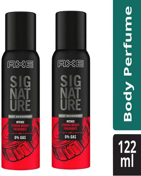 AXE Signature Intense 2 + 2X122ml Body Spray  -  For Men & Women