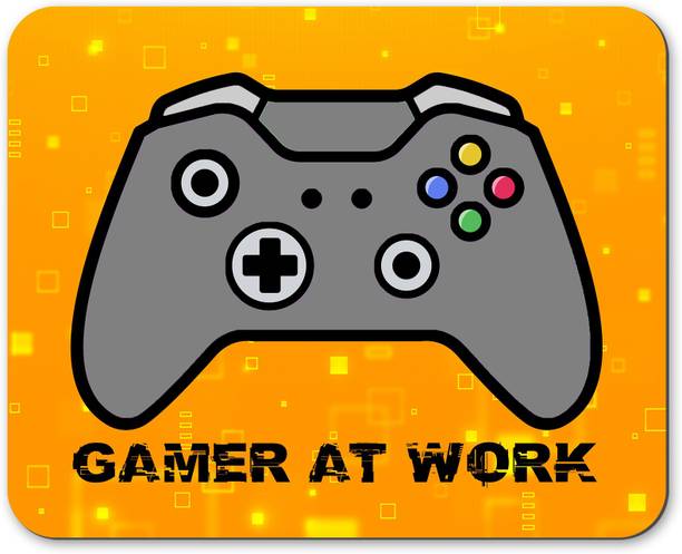 Unbounded Company Gamer At Work Non Slip Base Mousepad