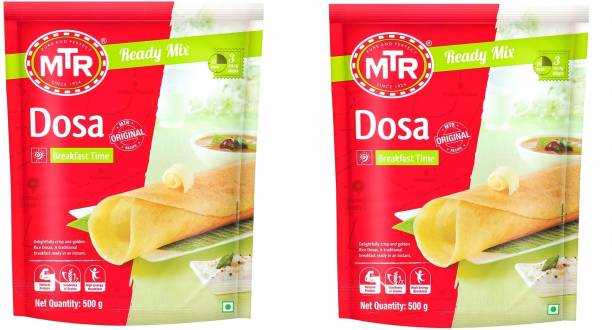 MTR dosa 500 gm pack of 2 1000 g