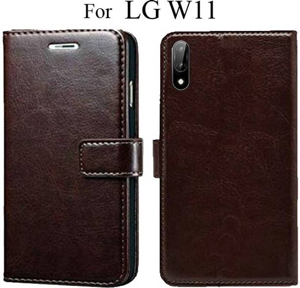MAXSHAD Flip Cover for LG W11, LG W11 Flip Cover, LG W11 Mobile Cover