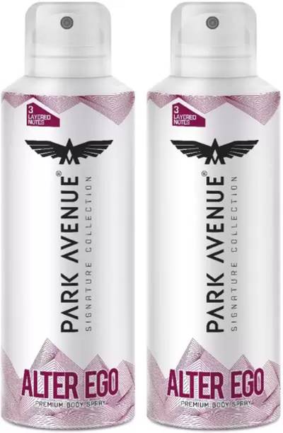PARK AVENUE Alter Ego Body Spray For Men 150 Ml Pack Of2 w2w Deod