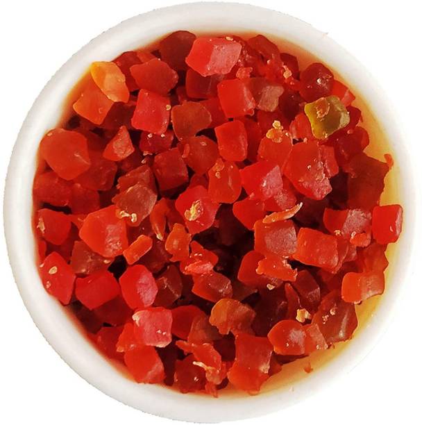 FOODCAN Tutti Frutti-Cherries Mix-Fresh Fruits (for Cake Decoration) (1 Kg) Cherries
