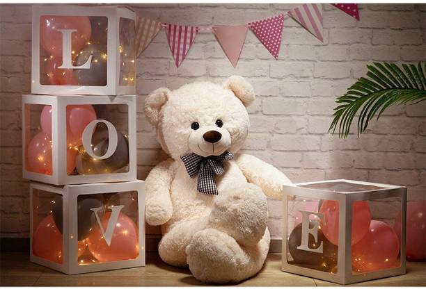 Ziraat Cute Bootsy Creem 152 Cm 5 feet Huggable And Loveable For Someone Special Teddy Bear  - 152 inch