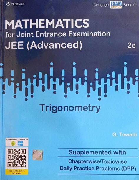MATHEMATICS FOR JOINT ENTRANCE EXAMINATION JEE ADVANCED