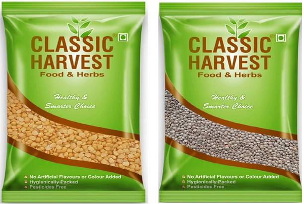 Classic Harvest Organic Unpolished Combo