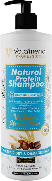 Volamena Natural Protein Hair Shampoo with Wheat protein & Shea Butter