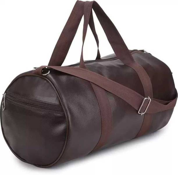 DENNY BLACQ GYM BAG BROWN 01