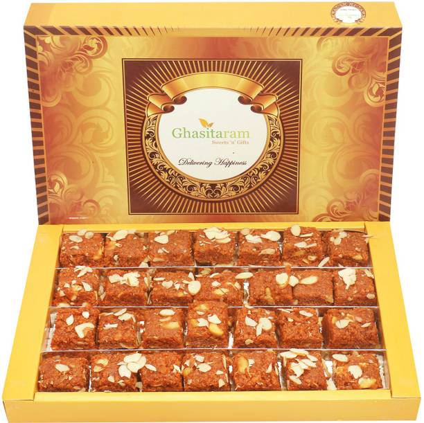 Ghasitaram Gifts Diwali Sweets - Dodha Barfi Box