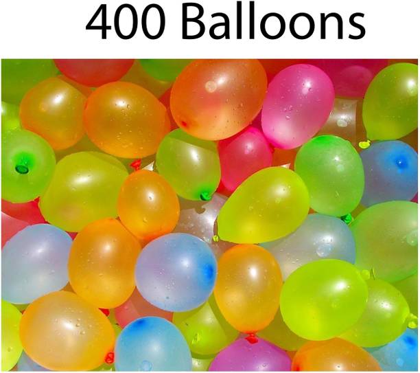 go klean Solid 400 Water balloons For Kids | Balloons For Holi festival | Non Toxic Balloon Balloon