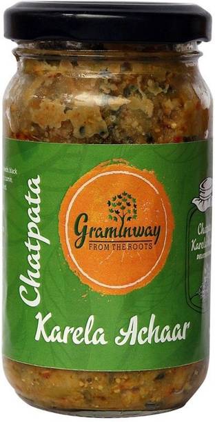 Graminway Chapata Karela Achar / Pack of 2 Bitter Gourd Pickle
