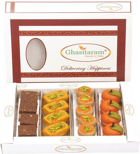 Ghasitaram Gifts Diwali - Kaju Sweets Box